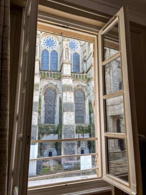 Studio Parvis Cloitre Notre Dame Chartres Esterno foto